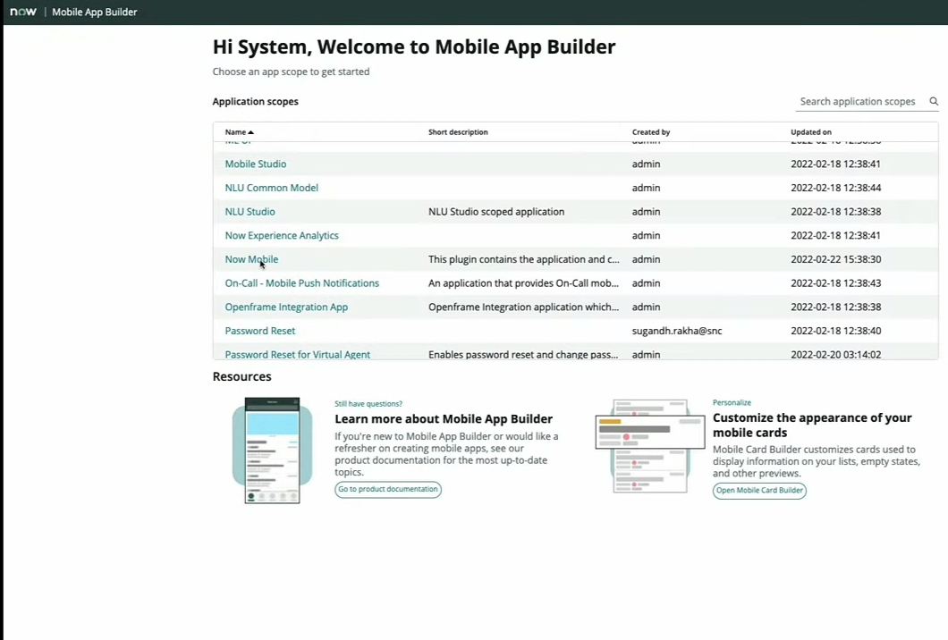 Enhanced Mobile App Builder
