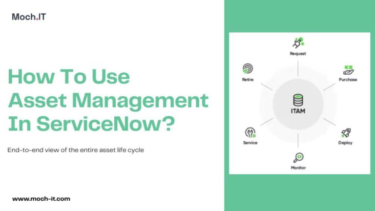 How To Use Asset Management In ServiceNow? - Moch-IT